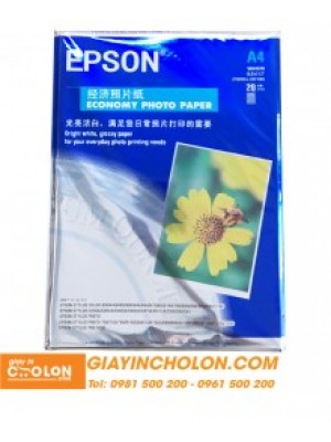 Giấy in ảnh Epson chính hãng A4