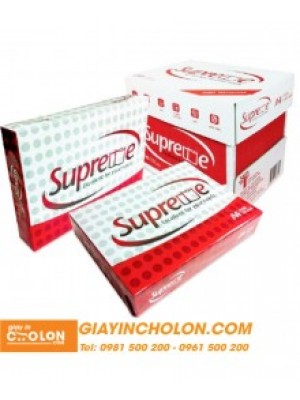 Giấy in văn phòng Supreme A4 70gsm