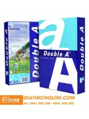 Giấy in văn phòng Double A khổ A4 80gsm